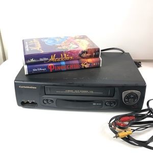 Curtis Mathes VCR CMV-61001 Disney Movies Tested Work